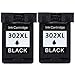 Produktbild Jalee 2x Kompatible Tintenpatronen als Ersatz für HP 302 XL 302XL Schwarz Druckerpatronen für HP DeskJet 1110 1115 2130 2132 2133 2134 2135 3630 3632 3633 3634 3636 3637 3638, HP OfficeJet 3830 3831 3832 3833 3834 3835 4650 4651 4652 4654 4655 4657 4658, HP Envy 4520 4521 4522 4523 4524 4525 4527 4528 e All-in-One