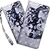 Produktbild HMTECH Motorola Moto G7 Hülle,Für Moto G7 Plus Handyhülle 3D Netter Husky Flip Case PU Leder Cover Magnet Schutzhülle Tasche Ständer Handytasche für Motorola Moto G7,BX Husky