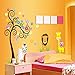 Produktbild Cartoon Animal Park herausnehmbare personalisierte kreative Wandaufkleber DF5091 Familie vertrauen Artikel des täglichen Gebrauchs (Bunte)