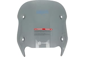 SCOOTER-PROSPORTS Windschild Windschutzscheibe getönt für Piaggio Beverly 300, 400 ccm ab Baujahr 2021