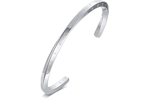 VNOX Viking Jewelry-Viking Runes of Nordic Amulet Bracelet for Men Mobius Cuff Bangle for Men Women Stainless Steel Viking Fans Jewelry Gift, Diameter 60mm & 64mm