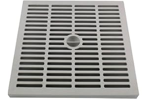 Cara Device Grille pour Regard de 30x30cm pour collecteur des eaux en polypropylène - Grille de Regard renforcé