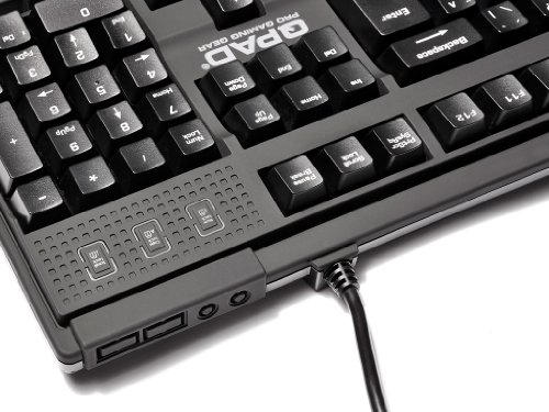Qpad MK50 Pro Gaming Mechanical Tastatur (Deutsch, 1,8m, PS/2, USB) - 3