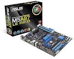 Asus M5A97 LE R2.0 Mainboard Sockel AM3+ (ATX, AMD 970/SB950, 4x DDR3 Speicher, 6x SATA III, 2x USB 3.0)