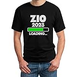 Shirtgeil Zio 2023 Loading Idea Regalo per Futuro Zio Maglietta da Uomo