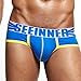 Produktbild Boxershorts Btruely Sexy Unterwäsche Kurze Hose Männer Unterhose Weich Slip (M, Blau)