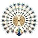 Produktbild Wanduhr Quarz Uhr kreative pfau stumm Uhr Home Moderne Kunst Dekoration geeignet für Wohnzimmer Schlafzimmer küche Veranda