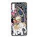 Produktbild Ultra Dünn Slim Anti-Rutsch Flexible 3D Flower Animal Cartoon Kreative icht Klar Transparent Gel Gomma TPU Silikon Schutz Handy Hülle Case Tasche Etui Bumper für Samsung Galaxy A7 2018