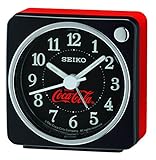 Seiko Wecker, Kunststoff, Schwarz, 5.8 x 5.7 x 3.4 cm