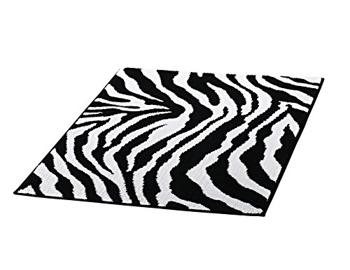 Ridder Teppich Zebra schwarz 55x50 cm