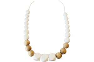 Collier de portage BABY SHELL - Modèle MOYEN- FAIT MAIN EN FRANCE - BLANC