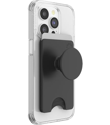 PopSockets PopWallet+ MagSafe Porte-Cartes Avec Anneau Adaptateur - Deep Periwinkle