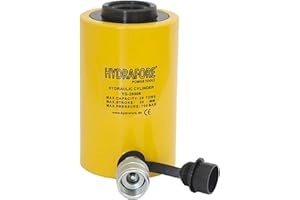 HYDRAFORE 20 ton Utility Jack Cylinder, YG-2050K, 50mm, 146cm3, Alloy Steel, Recommended pump B-700C, Load capacity 20 ton, 7.5kg