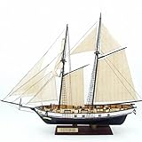 montajes de madera Escala: 1:130. SGerste - Kit de Montaje para Barcos de Vela (Madera, 380 x 130 x 270 mm)