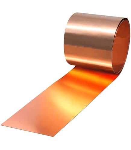 Uxcell Pure Copper Sheet, 4Pack 1 3/16" X 0.08" 12 Gauge T2 Copper Metal Round Plate