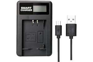 FUGASUN NB-13L NB13L Akku Ladegerät, LCD NB-13L NB13L Ladegerät für PowerShot G7 X Mark III, G7 X Mark II, G9 X Mark II, G1 X Mark III, G5 X, G5 X Mark II, G7 X, G9 X, SX620 HS, SX720 HS, SX730 HS, SX740 HS