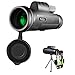 Produktbild 12X50 Monokular Teleskop, PiAEK HD Monokular Wasserdicht & Stoßfest mit mobilem Adapter &Stativ für Vogelbeobachtung,Jagd,Camping,Wandern