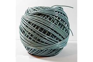 Peyca Macarron para Atar viñas y Plantas. Diametro de 3mm Ovillo de 200 Metros. Listo para Usar en el Atado o entutorado de viñas, arboles o Plantas (Verdino)