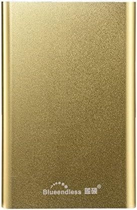 Blueendless 250GB Portable External Hard Drive USB3.0 Hard disk 320GB For Computer and Laptop (160gb, gold)