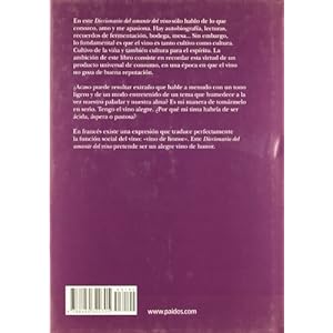 Diccionario del amante del vino (Lexicon (paidos))