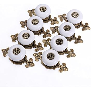 Ebeta 10er Vintage Schubladenknopf Schrankknöpfe Möbelknopf