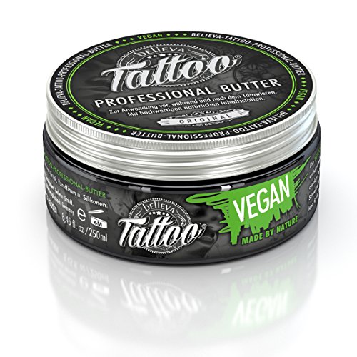 Believa Tattoo Professional Butter 250 ml - Tattoopflege Butter