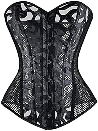 TNASA Womens Breathable Lingerie Waist Trainer Corset Shapewear Plus Size