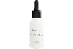 TAN-LUXE Tan Luxe SUPER GLOW Self Tan Serum, (30 ml) Daily Gradual Self Tanning Skincare, Cruelty Free & Vegan