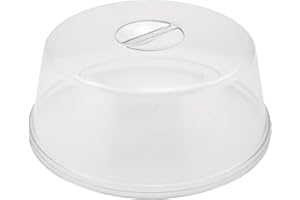Acense Cake Plate Cover, Dome-Shaped Design Size/Diameter: 30 cm/12", Multi-Purpose: [Cake, Salad, Chips, Snacks, Fruits, More], Lightweight, Dishwasher Safe, Reusable, Shatter-proof