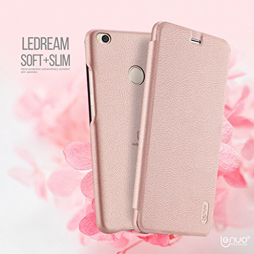 XiaoMi Mi Max 2 Funda - Protecci  n Completa Suave Cubierta Caja Cubierta del Tir  n con Ranura Tarjetas para XiaoMi Mi Max 2 - Pink