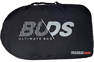 BUDS ULTIMATE BAG Funda para Transporte de Bicicleta de Carretera enteramente Acolchada ROADBag Travel De Buds-Sports sin Desmontar la Rueda Trasera