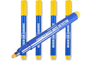 JJOnlineStore - 5 pcs falsos falsificados billetes de dinero falsificados efectivo en efectivo Detector Checker Probador Rotuladores