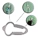 Produktbild MOKEY Clip 3er Set Brillenclips - universelle Halter Öse für Brillen, Kopfhörer, UVM. | Brillenhalter aus Edelstahl