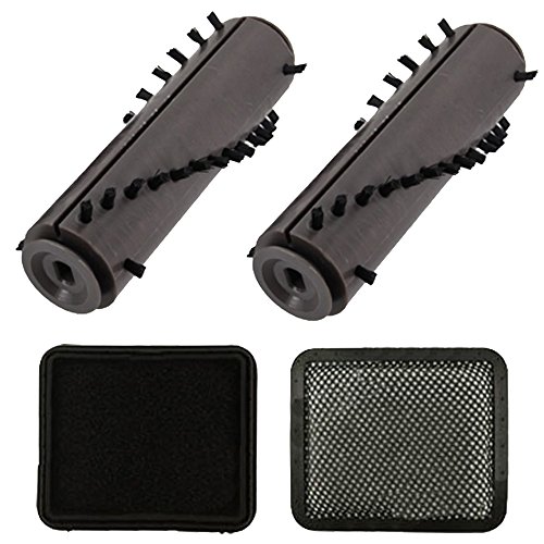 SPARES2GO Roller Bar Brush & Filter Kit for G-Tech AirRam AR01 AR02 AR03 AR05 DM001 Vacuum Cleaner (Brush Bar + 2 Filters)