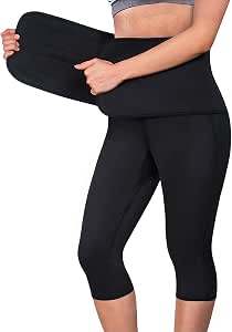 Pantaloni Snellenti Effetto Sauna con Cintura Dimagrante Addominale Donna  Leggings Sportivi per Sudare Fascia Anticellulite : Amazon.it: Sport e  tempo libero