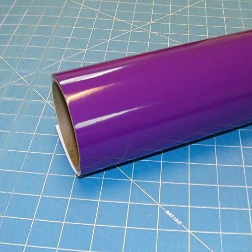 12 x 10 Ft Roll of Glossy Oracal 651 Violet Vinyl for Craft Cutters and Vinyl Sign Cutters by Oracal 651