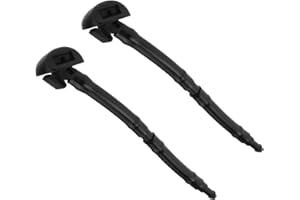 SG Store 2 Piezas Boquillas Lavaparabrisas con Manguera Compatible con Peugeot 407 OE 6438Z1 6438.Z1 27,1x21,2mm Longitud del Tubo 12cm Chorro Lavaparabrisas