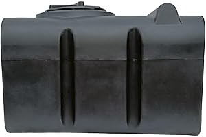 Varile Réservoir d'eau Potable 100L Noir | sans BPA | Filetage en Laiton 3/4" intégré | Made in EU | Convient pour Les Aliments