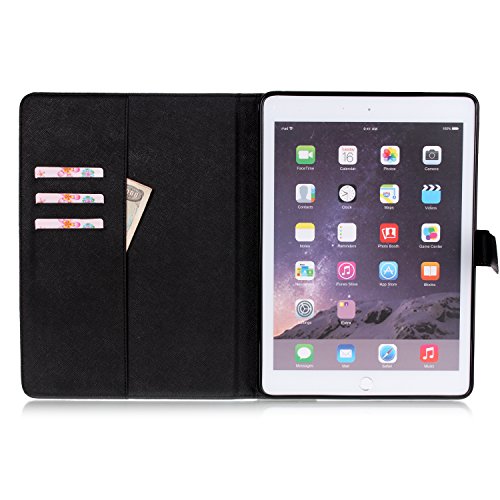 iPad Air 2 Hülle, Deenor Colorful Classic Design PU Leder Stand Schutzhülle Hülle für Apple iPad Air 2 iPad 6 Generation. (DON’T TOUCH MY PAD) - 8