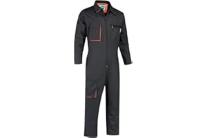 Yukirtiq Tuta da Lavoro Multitasche da Uomo Tuta Intera Meccanico Blu da Lavoro con Zip Doppio Uomo Tuta Lavoro con Elastica in Vita