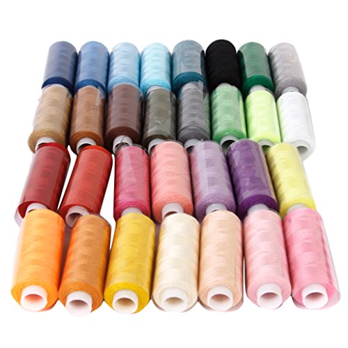 Polyester Nähen Quilten Themen 40S / 2 Packung mit 30 Spulen Assorted Farben - 6