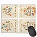 Produktbild Set of Four Autumn Harvest Flags_42923 Mouse pad Custom Gaming Mousepad Nonslip Rubber Backing 9.8"x11.8"