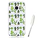 Produktbild Galaxy A5 2017 Silikonhülle mit Netter Kaktus Sukkulenten Muster Cartoon Farbig Entwurf Ultraslim Durchsichtig Weich Gel Silikon Handyhülle Bückseite Schutzhülle Case für Samsung Galaxy A5 2017