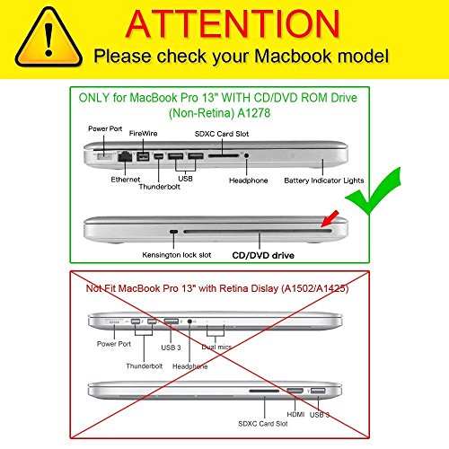Fintie MacBook Pro 15 Retina H  lle  No CD-ROM Drive  - Ultrad  nne Plastik Hartschale Schutzh  lle Snap Case f  r Apple MacBook Pro 15 4  with Retina