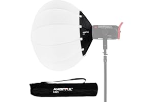 AMBITFUL LS65 Lantern Softbox 25,6 cala / 65 cm Soft Lighting Modifier Bowens Mount Softbox for Video Continuous Light, Live Video Light