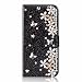 Produktbild Huawei P20 Lite Schutzhülle,Huawei P20 Lite Glitzer Hülle,Huawei P20 Lite Diamant Hülle,Kucosy Huawei P20 Lite Luxury Bling Glitzer Handyhülle Damen Mädchen Schutzhülle Sparkle Vierblättriges Kleeblatt PU Leder Handytasche Handy Tasche mit Magnet Kartenfächer und Standfunktion Folio Bookcase Weich TPU Innere Kratzfeste Handyhülle Umfassender Schutz Etui Case Cover Strass Diamant mit Bling Schein Glitter Funkeln Handy hüllen für Huawei P20 Lite