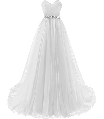 Yhfshop Abito Da Ballo Abiti Da Damigella D'Onore Chiffon Lungo Una Linea Abiti Da Sera Abiti Da Sera Formale Abito Da Ballo-Bianco_50 - Foto 10