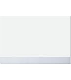 Sous-Main Papier A2 SIGEL HO280 - Bloc 30 Feuilles Blanc Avec Barre Protection Plastique, Made In Germany, 59.5 X 41 Cm