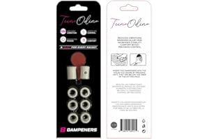 TecnoOdino Padel Dampers Anti-Vibration, Easy Vibes, variiert das Gleichgewicht des Schlägers, Anpassung des Schlägers, Vibrationsdämpfer, 0,7 g – 8 Stück