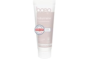 ‎BOEP boep Babycreme | Vegane Naturkosmetik Gesichtscreme für Babys & Kinder | Empfohlen von Hebammen | Mit Bio Calendula, Bio Sheabutter & Mandelöl | Entwickelt von einer Ärztin & Mama (100 ml)